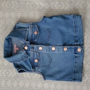 BCBGirl Denim Vest Size 5